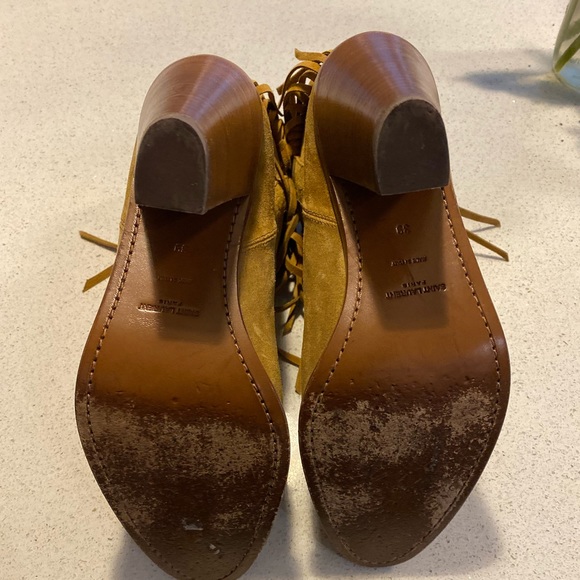 Saint Laurent Western fringe boot - Picture 5 of 6